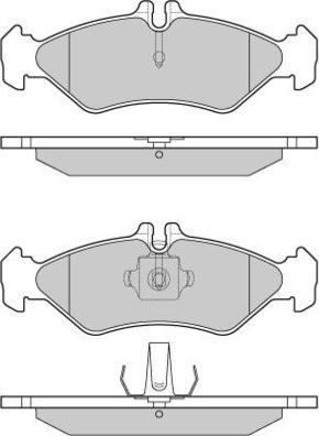 E.T.F. 12-0688 - Kit de plaquettes de frein, frein à disque cwaw.fr