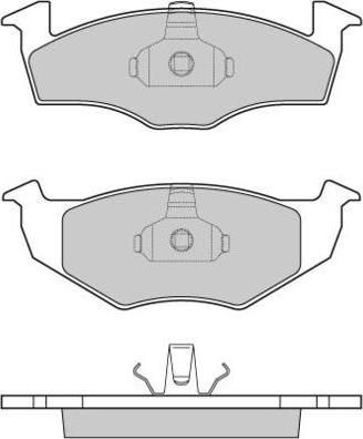 E.T.F. 12-0682 - Kit de plaquettes de frein, frein à disque cwaw.fr