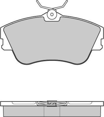 E.T.F. 12-0625 - Kit de plaquettes de frein, frein à disque cwaw.fr