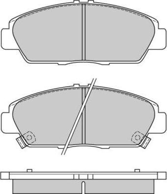 E.T.F. 12-0621 - Kit de plaquettes de frein, frein à disque cwaw.fr