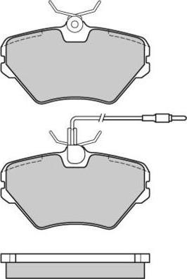 Metzger 048502 - Kit de plaquettes de frein, frein à disque cwaw.fr