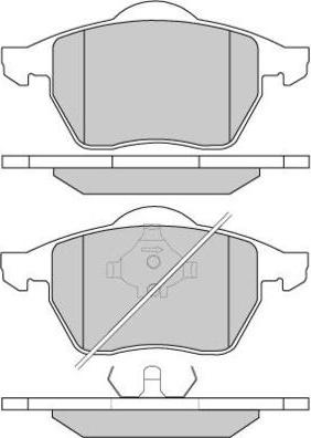 E.T.F. 12-0679 - Kit de plaquettes de frein, frein à disque cwaw.fr