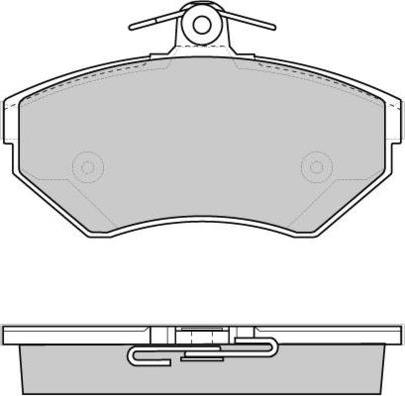 E.T.F. 12-0674 - Kit de plaquettes de frein, frein à disque cwaw.fr