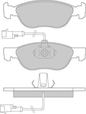 Lucas Electrical GDB1364 - Kit de plaquettes de frein, frein à disque cwaw.fr