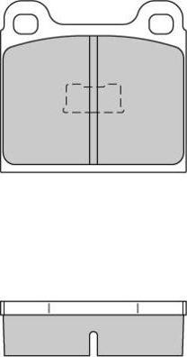 E.T.F. 12-0091 - Kit de plaquettes de frein, frein à disque cwaw.fr