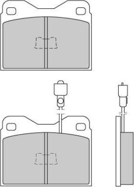 E.T.F. 12-0098 - Kit de plaquettes de frein, frein à disque cwaw.fr