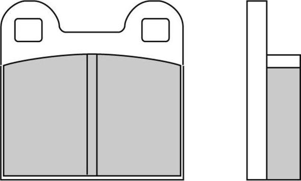 E.T.F. 12-0042 - Kit de plaquettes de frein, frein à disque cwaw.fr