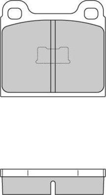 E.T.F. 12-0054 - Kit de plaquettes de frein, frein à disque cwaw.fr