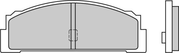 E.T.F. 12-0003 - Kit de plaquettes de frein, frein à disque cwaw.fr