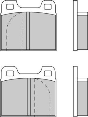 E.T.F. 12-0088 - Kit de plaquettes de frein, frein à disque cwaw.fr