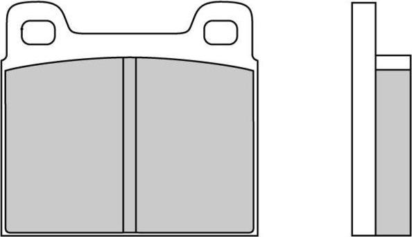 E.T.F. 12-0036 - Kit de plaquettes de frein, frein à disque cwaw.fr