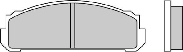 BENDIX 571810 - Kit de plaquettes de frein, frein à disque cwaw.fr