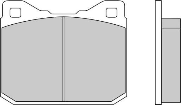 E.T.F. 12-0197 - Kit de plaquettes de frein, frein à disque cwaw.fr