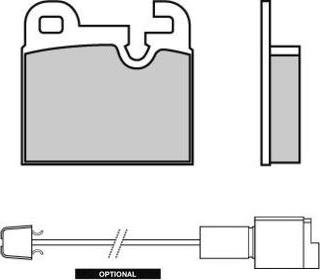 E.T.F. 12-0145 - Kit de plaquettes de frein, frein à disque cwaw.fr