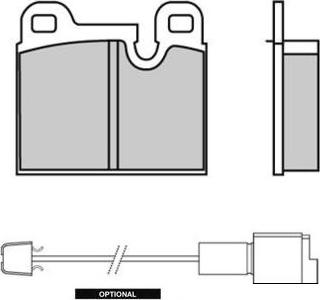 E.T.F. 12-0146 - Kit de plaquettes de frein, frein à disque cwaw.fr