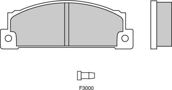 E.T.F. 12-0158 - Kit de plaquettes de frein, frein à disque cwaw.fr