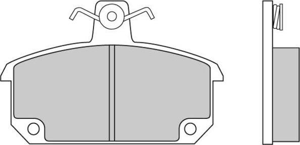 E.T.F. 12-0153 - Kit de plaquettes de frein, frein à disque cwaw.fr