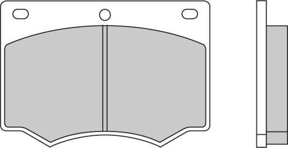 E.T.F. 12-0169 - Kit de plaquettes de frein, frein à disque cwaw.fr