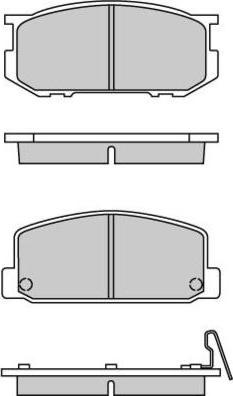 E.T.F. 12-0167-1 - Kit de plaquettes de frein, frein à disque cwaw.fr