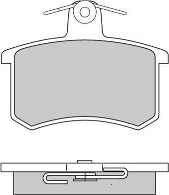 E.T.F. 12-0187 - Kit de plaquettes de frein, frein à disque cwaw.fr