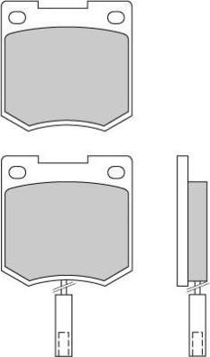 E.T.F. 12-0171 - Kit de plaquettes de frein, frein à disque cwaw.fr