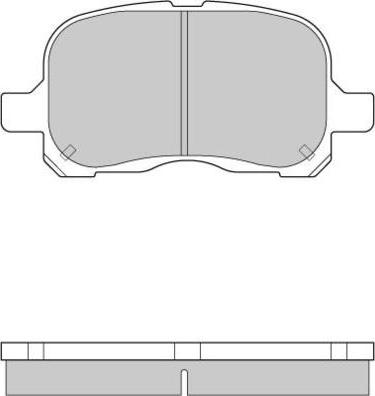 E.T.F. 12-0859 - Kit de plaquettes de frein, frein à disque cwaw.fr