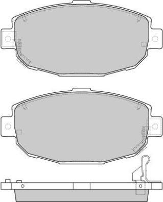 E.T.F. 12-0856 - Kit de plaquettes de frein, frein à disque cwaw.fr