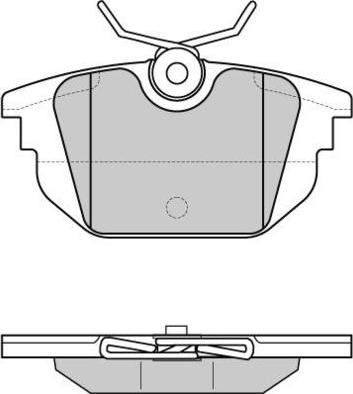 E.T.F. 12-0850 - Kit de plaquettes de frein, frein à disque cwaw.fr