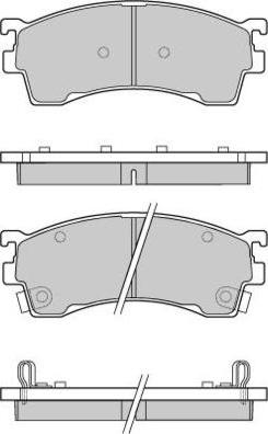 E.T.F. 12-0864 - Kit de plaquettes de frein, frein à disque cwaw.fr