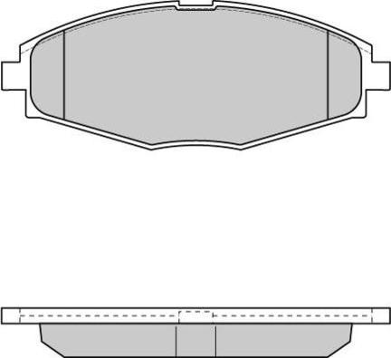 E.T.F. 12-0804 - Kit de plaquettes de frein, frein à disque cwaw.fr