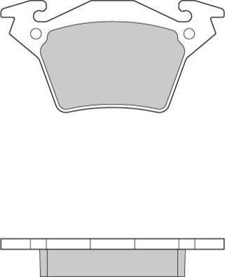 E.T.F. 12-0880 - Kit de plaquettes de frein, frein à disque cwaw.fr