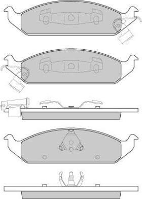 Valeo 670904 - Kit de plaquettes de frein, frein à disque cwaw.fr