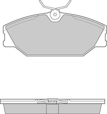 E.T.F. 12-0874 - Kit de plaquettes de frein, frein à disque cwaw.fr