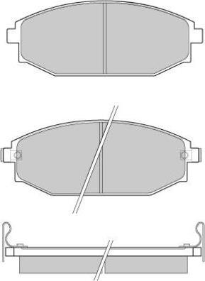 E.T.F. 12-0871 - Kit de plaquettes de frein, frein à disque cwaw.fr