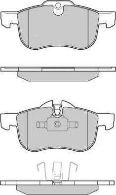 E.T.F. 12-0878 - Kit de plaquettes de frein, frein à disque cwaw.fr