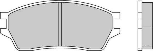 E.T.F. 12-0391 - Kit de plaquettes de frein, frein à disque cwaw.fr