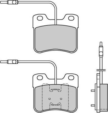 E.T.F. 12-0344 - Kit de plaquettes de frein, frein à disque cwaw.fr