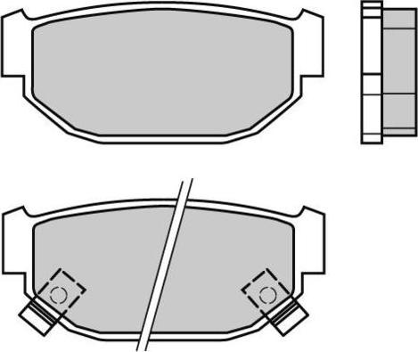 E.T.F. 12-0346 - Kit de plaquettes de frein, frein à disque cwaw.fr