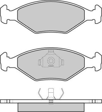 Spidan 0.081445 - Kit de plaquettes de frein, frein à disque cwaw.fr