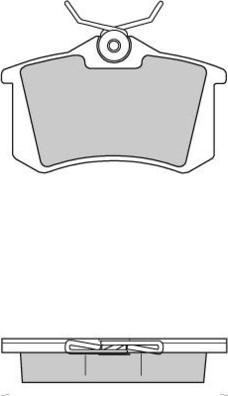 E.T.F. 12-0366 - Kit de plaquettes de frein, frein à disque cwaw.fr