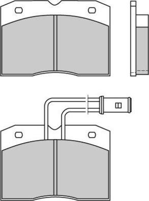 E.T.F. 12-0363 - Kit de plaquettes de frein, frein à disque cwaw.fr