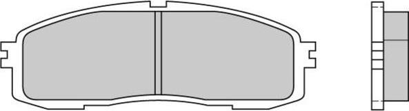 E.T.F. 12-0362 - Kit de plaquettes de frein, frein à disque cwaw.fr