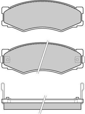 E.T.F. 12-0301 - Kit de plaquettes de frein, frein à disque cwaw.fr