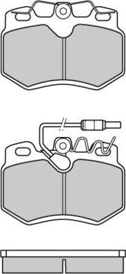 E.T.F. 12-0311 - Kit de plaquettes de frein, frein à disque cwaw.fr