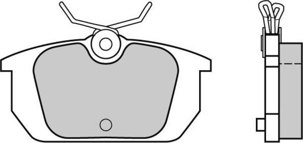 E.T.F. 12-0313 - Kit de plaquettes de frein, frein à disque cwaw.fr