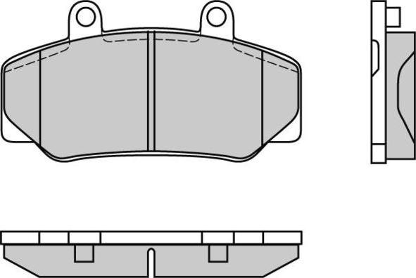 E.T.F. 12-0386 - Kit de plaquettes de frein, frein à disque cwaw.fr