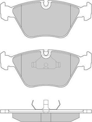 E.T.F. 12-0381 - Kit de plaquettes de frein, frein à disque cwaw.fr