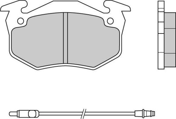 E.T.F. 12-0334 - Kit de plaquettes de frein, frein à disque cwaw.fr