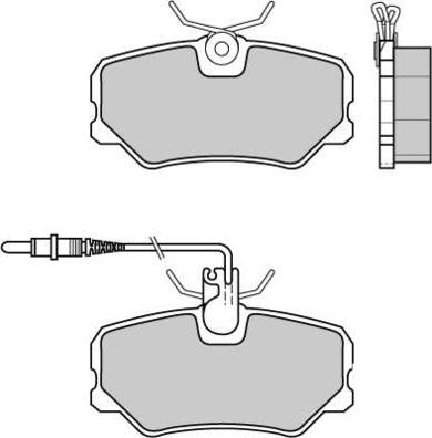 E.T.F. 12-0379 - Kit de plaquettes de frein, frein à disque cwaw.fr