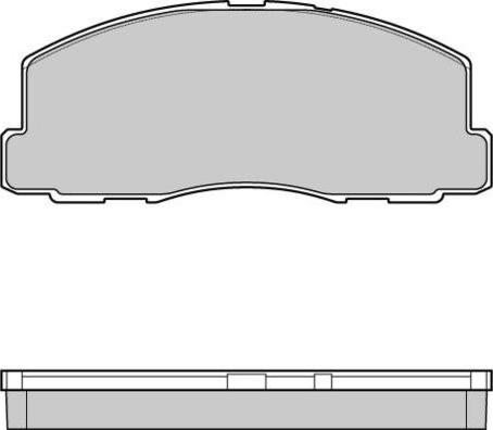 E.T.F. 12-0299 - Kit de plaquettes de frein, frein à disque cwaw.fr